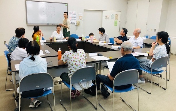 令和元年度に実施した日本語学習支援ボランティア入門講座の写真