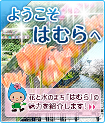 ようこそはむらへ 花と水のまち「はむら」の魅力を紹介します！