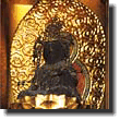 禅福寺の文殊菩薩坐像（市指定有形文化財）