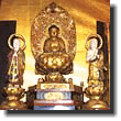 宗禅寺の釈迦如来坐像および迦葉・阿難像（市指定有形文化財）