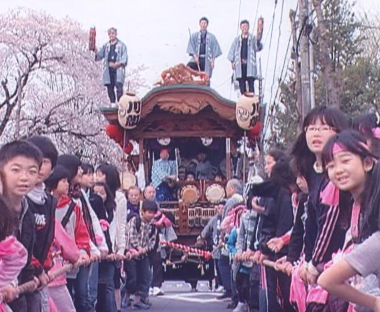 【春祭り特別番組川崎囃子保存会（後編）】の様子