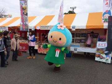 ド・マンナカまつりでのはむりん