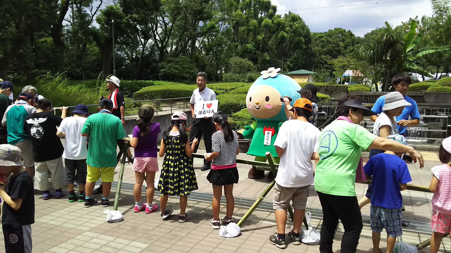 福島から羽村市に遊びに来てくれたお友達