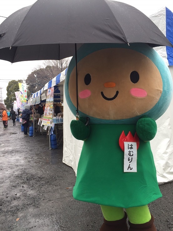 雨が降ってたよ