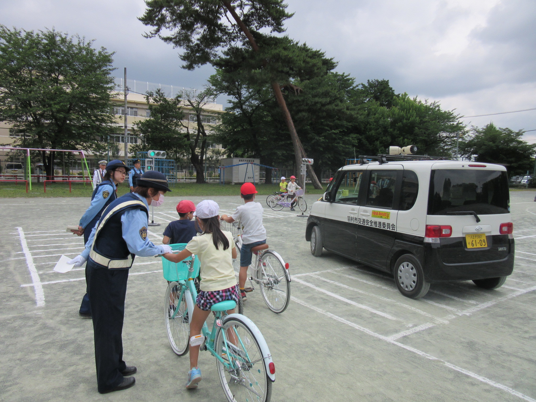 　　　　　　　　　　　　　　　　　　小学生自転車教室