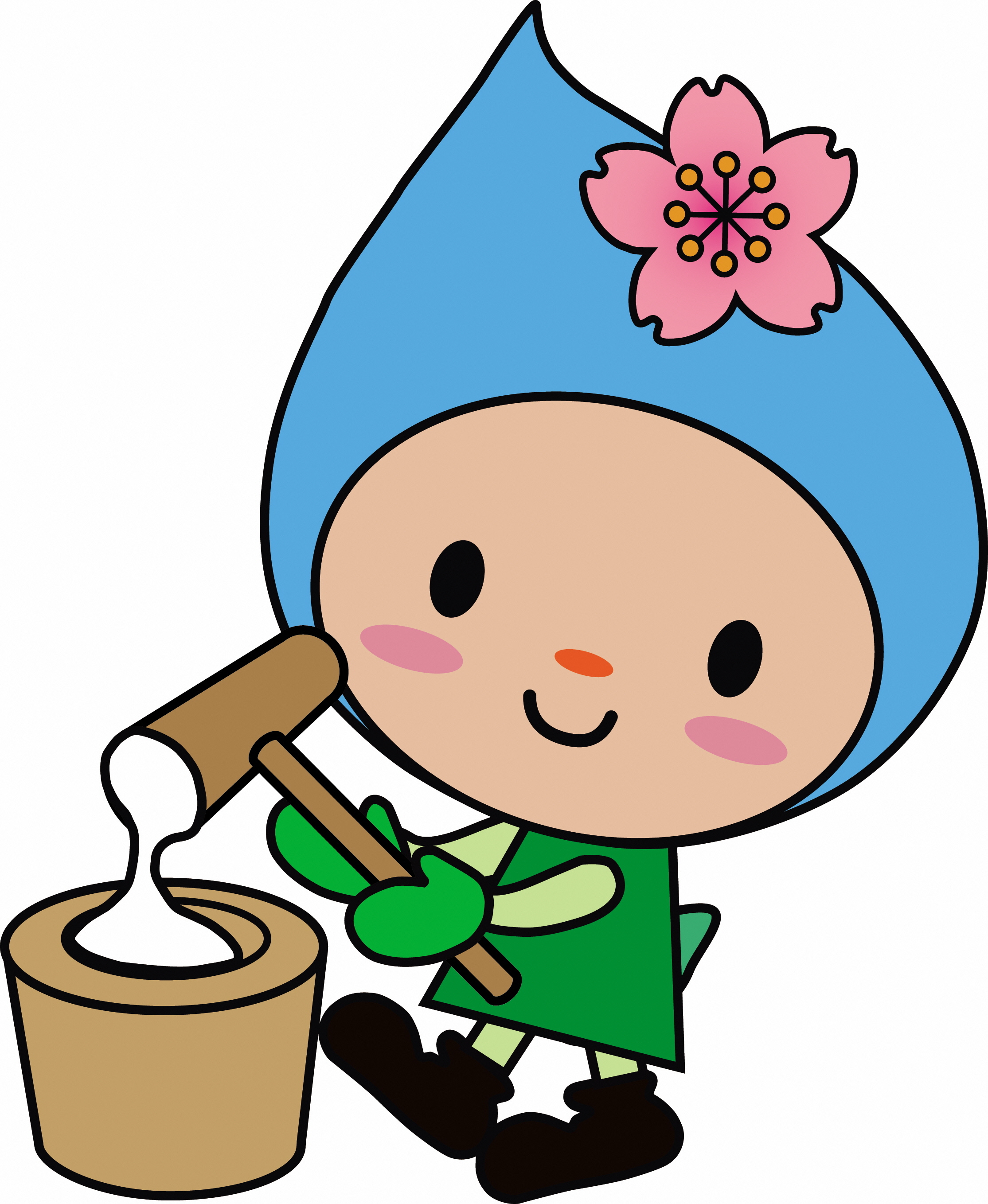 はむりん を使ったオリジナル年賀状を作ろう 羽村市公式サイト