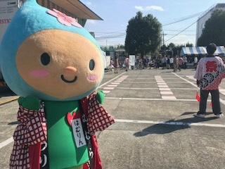 はっぴを着てあそびに来たりん♪