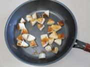 フライパンで長芋を焼いた写真