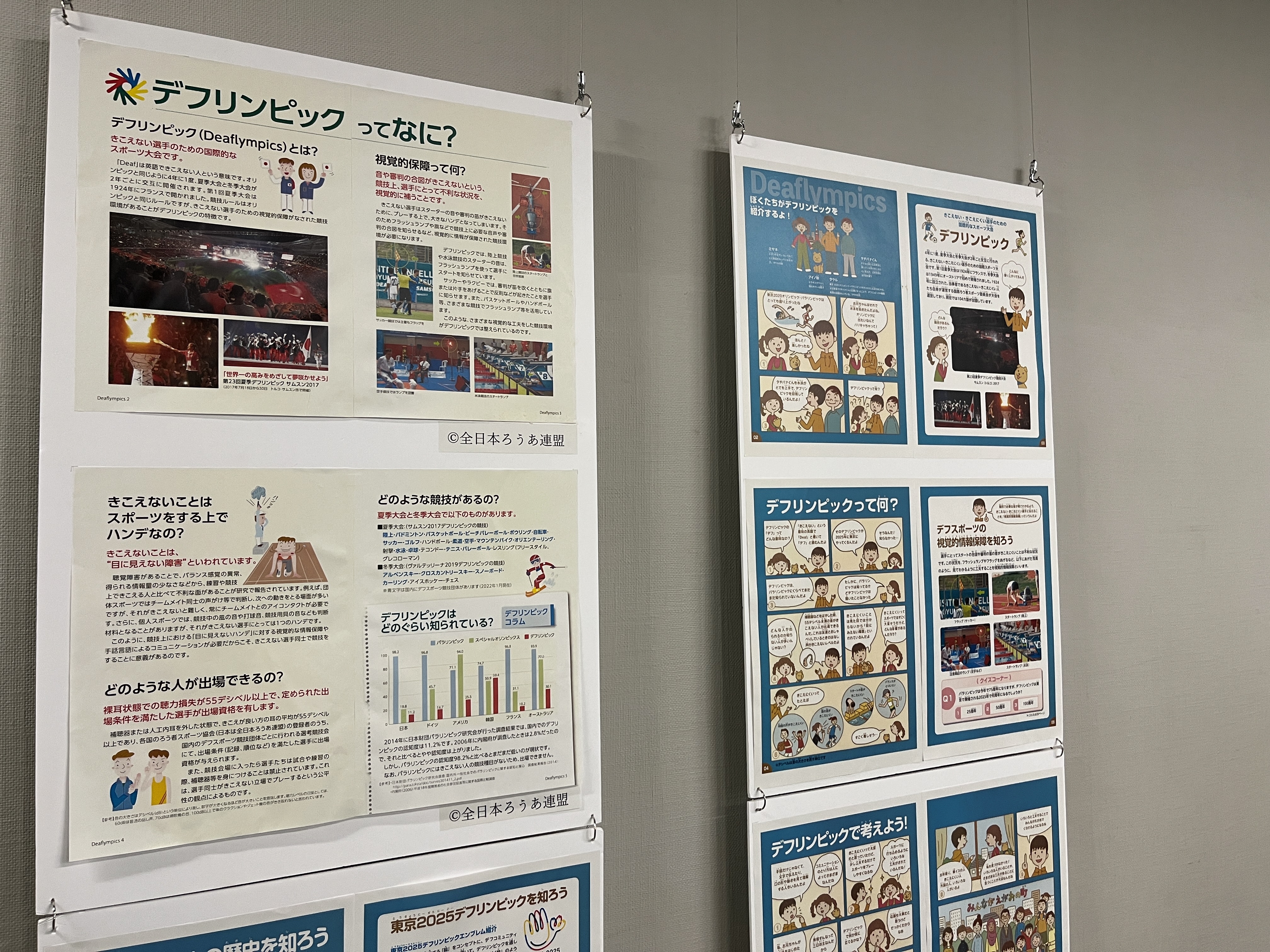 世界陸上・デフリンピック などの情報発信の画像