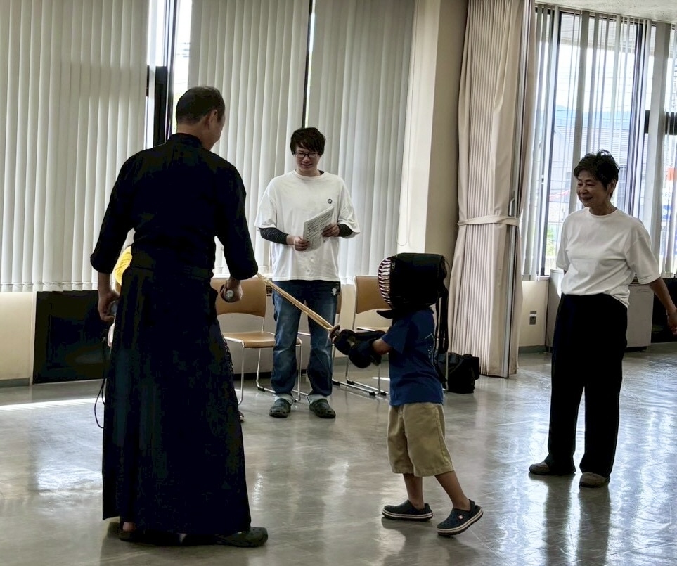 子ども剣道教室の写真
