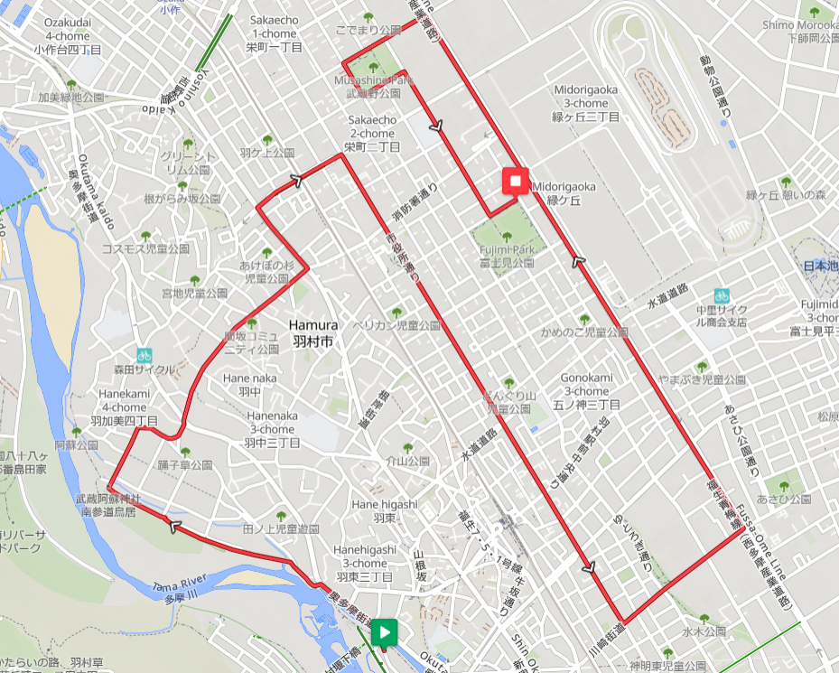 バイクコース図
