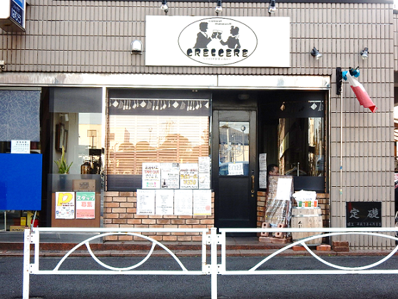 クレッシェレの店頭