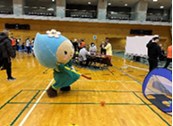 第19回地域スポーツクラブ交流会でのはむりん1