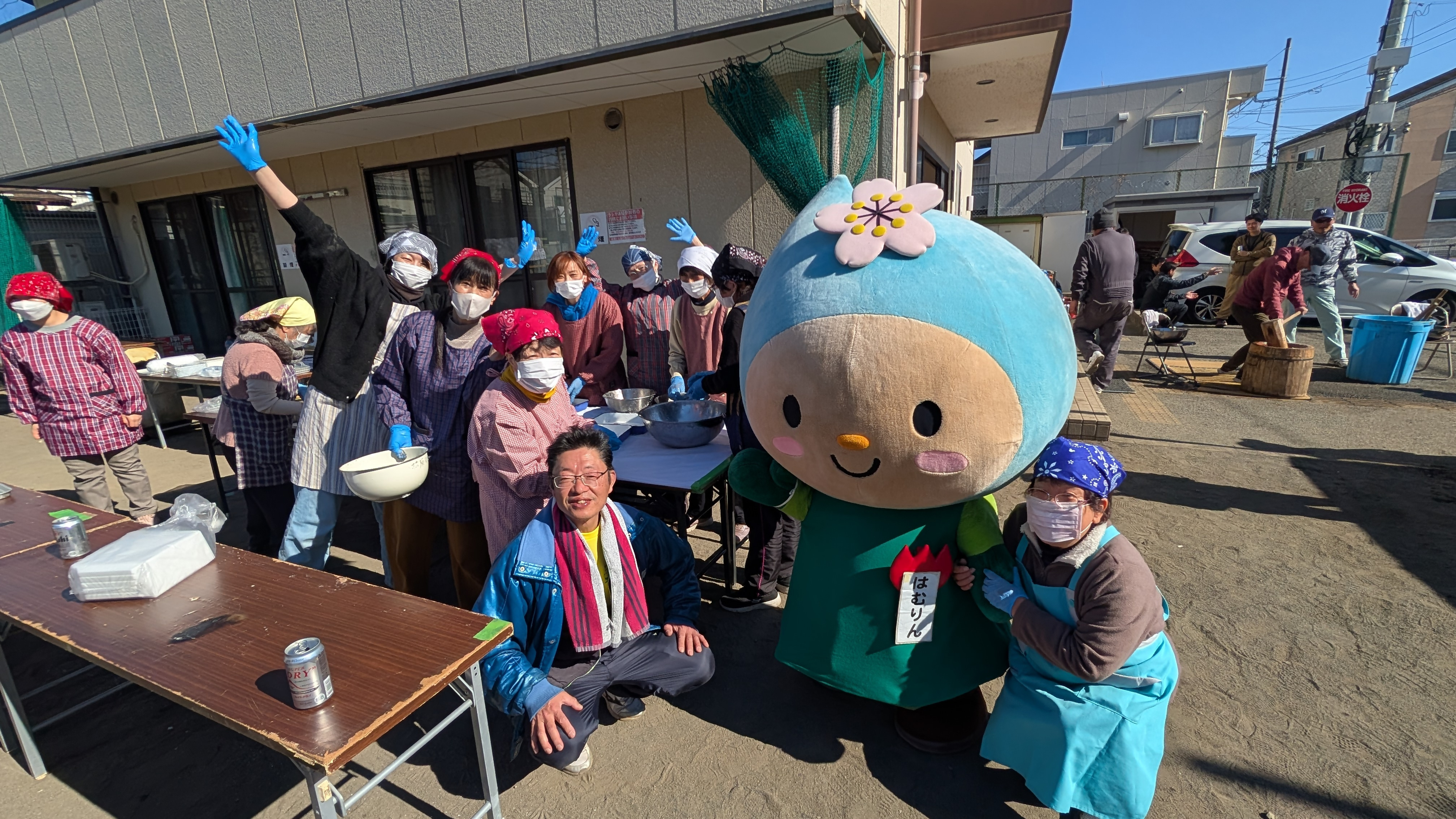 町内会の皆さんとの集合写真